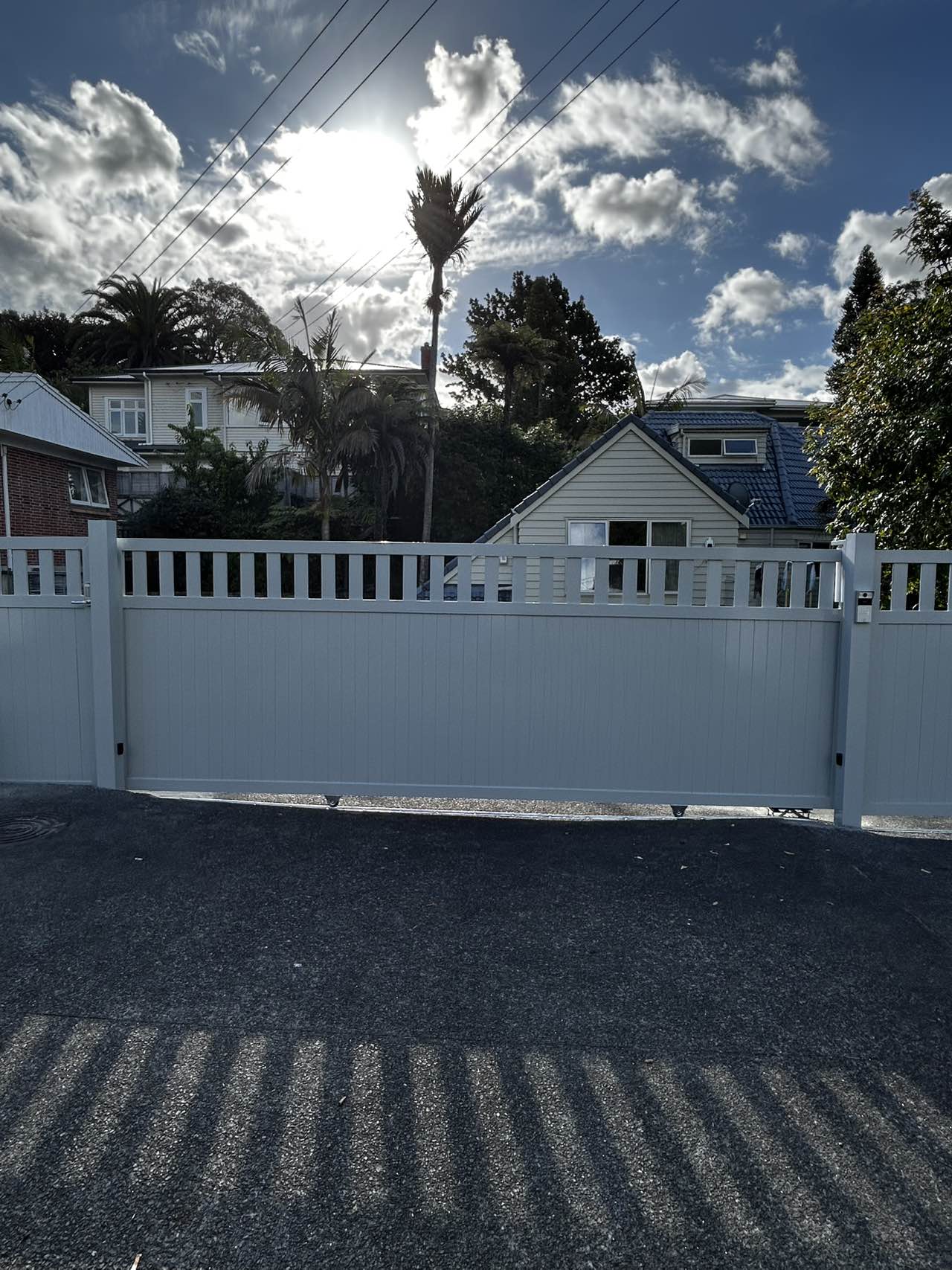Aluminium Driveway Gate
